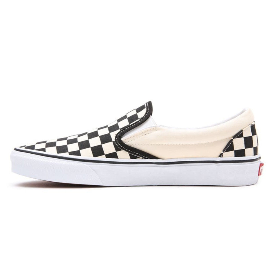 Vans Classic Slip-On Unisex Tela VN000EYEBWW1 | Sneakers bianca a scacchi neri