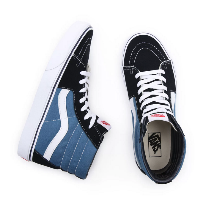 Vans SK8-Hi Lifestyle Sneakers Alta Unisex Navy - VN000D5INVY1