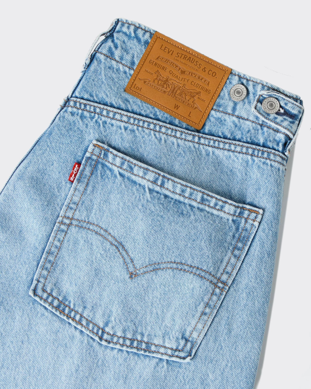 Jeans Baggy Barrel Light Indigo