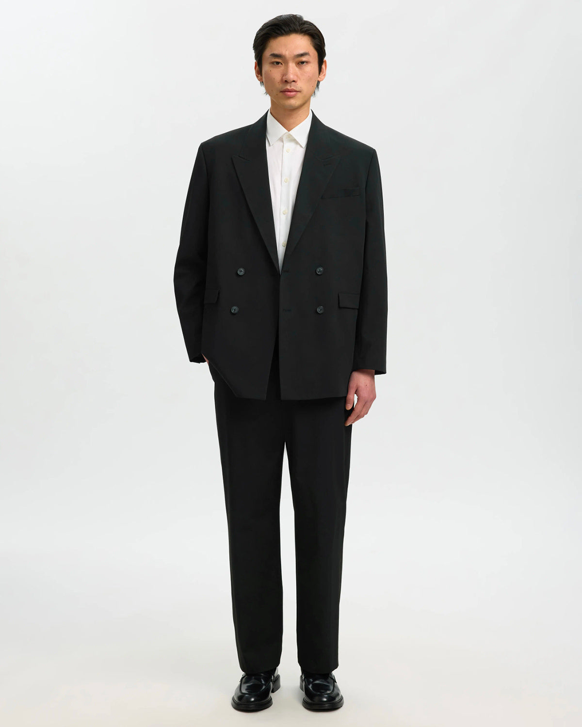 Blazer Relaxed Liam Doppio Petto Nero