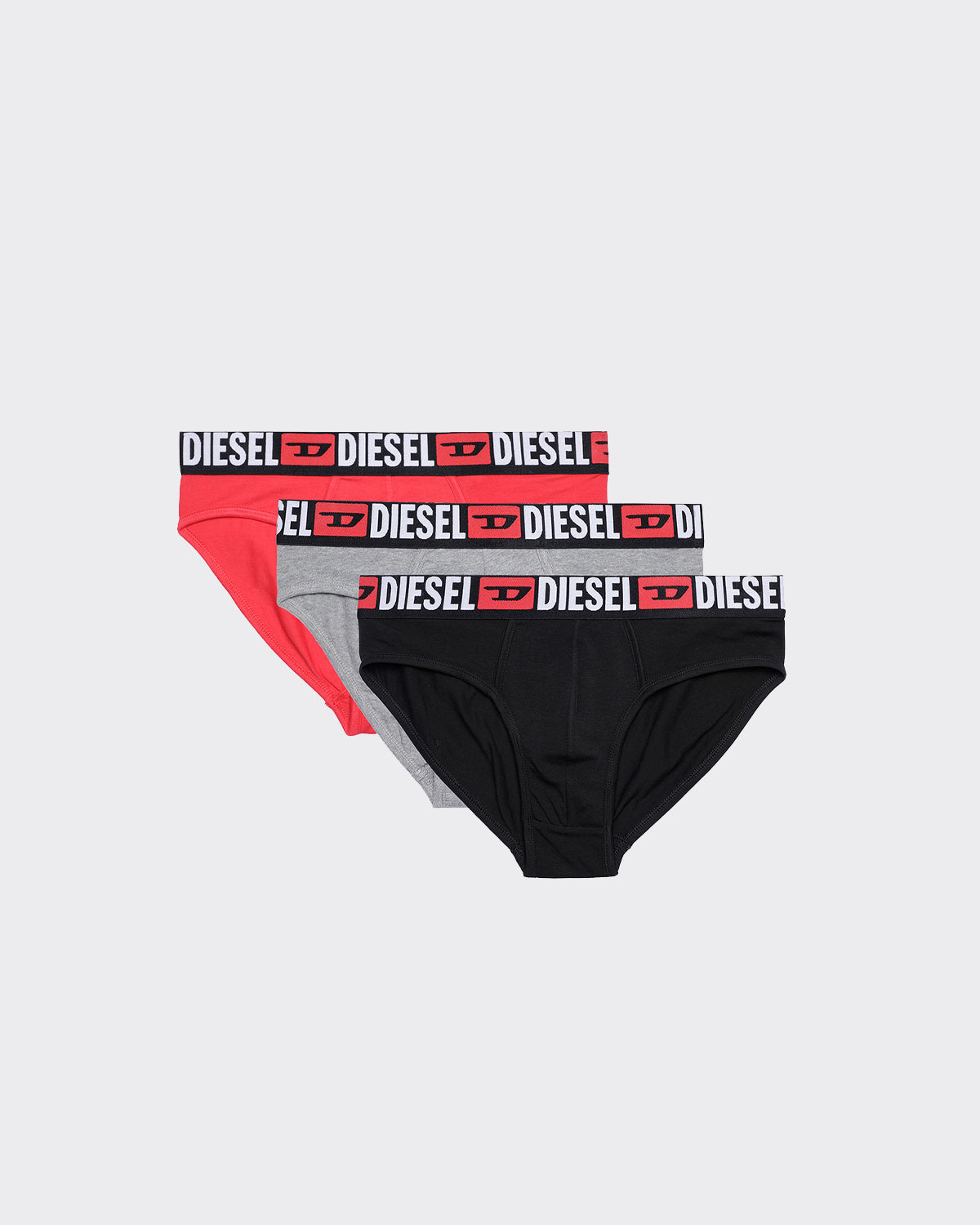 Mutande Umbr Andre Three Pack Nere/Rosse/Grigie