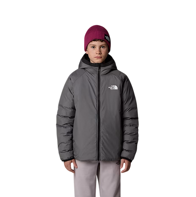 The North Face Perrito Giacca Reversibile Ragazzo NF0A88TWW00 Nero Grigio