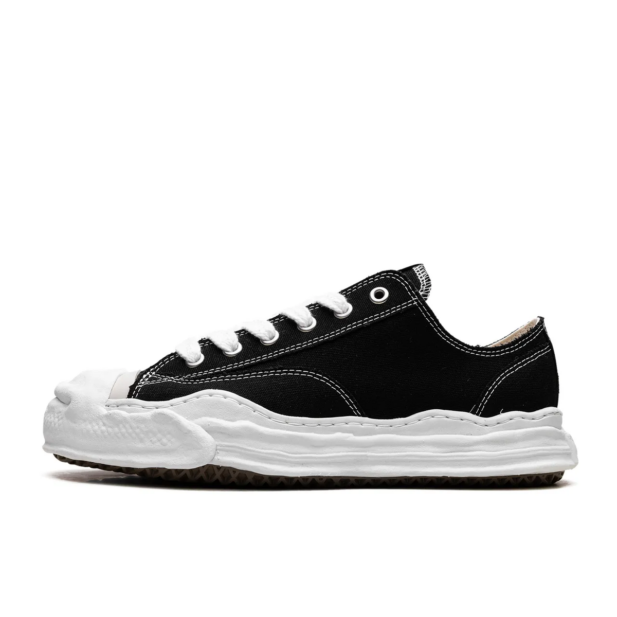 Maison Mihara Yasuhiro Hank OG Sole Canvas Low Black