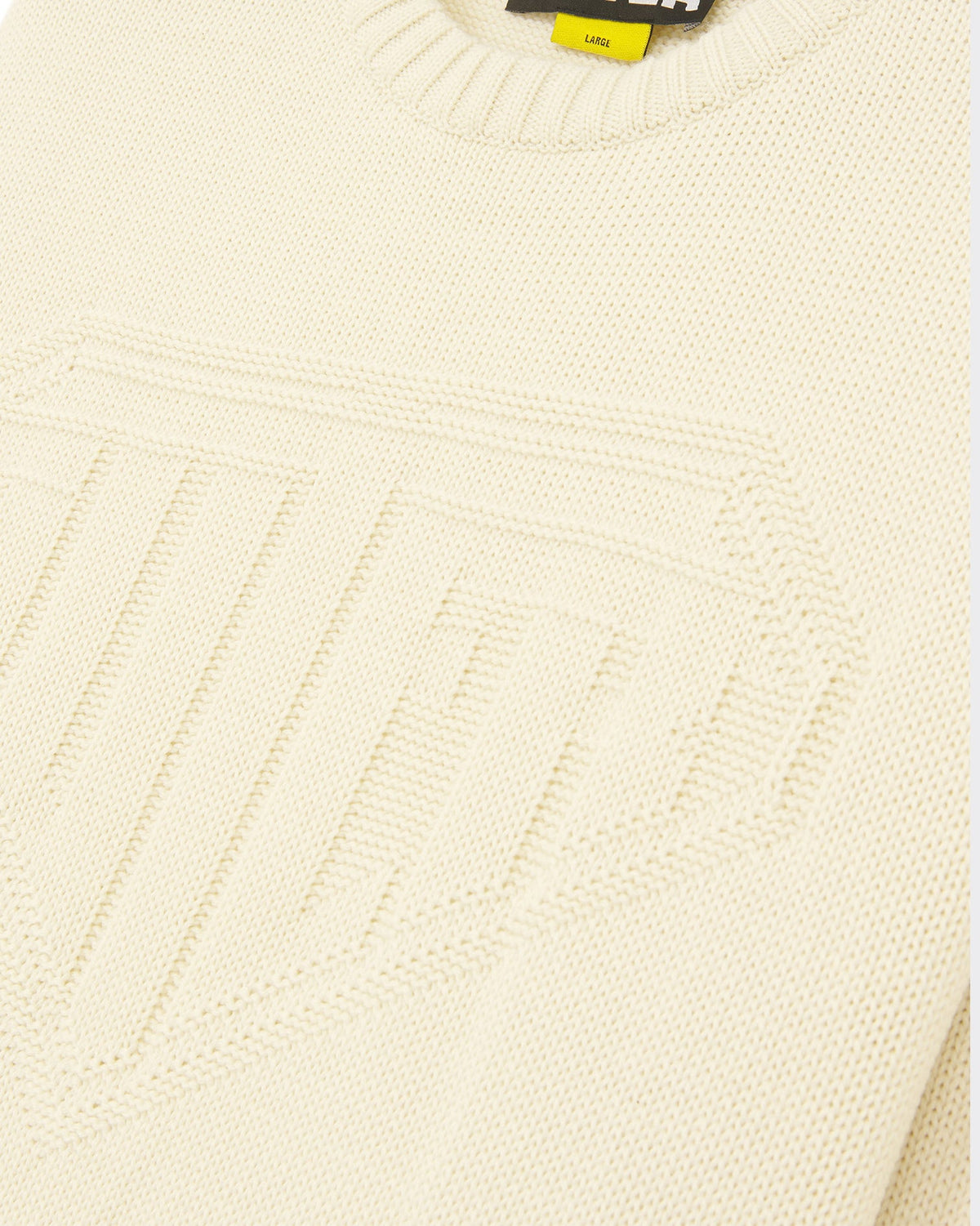 Maglione Knit Links Logo Avorio