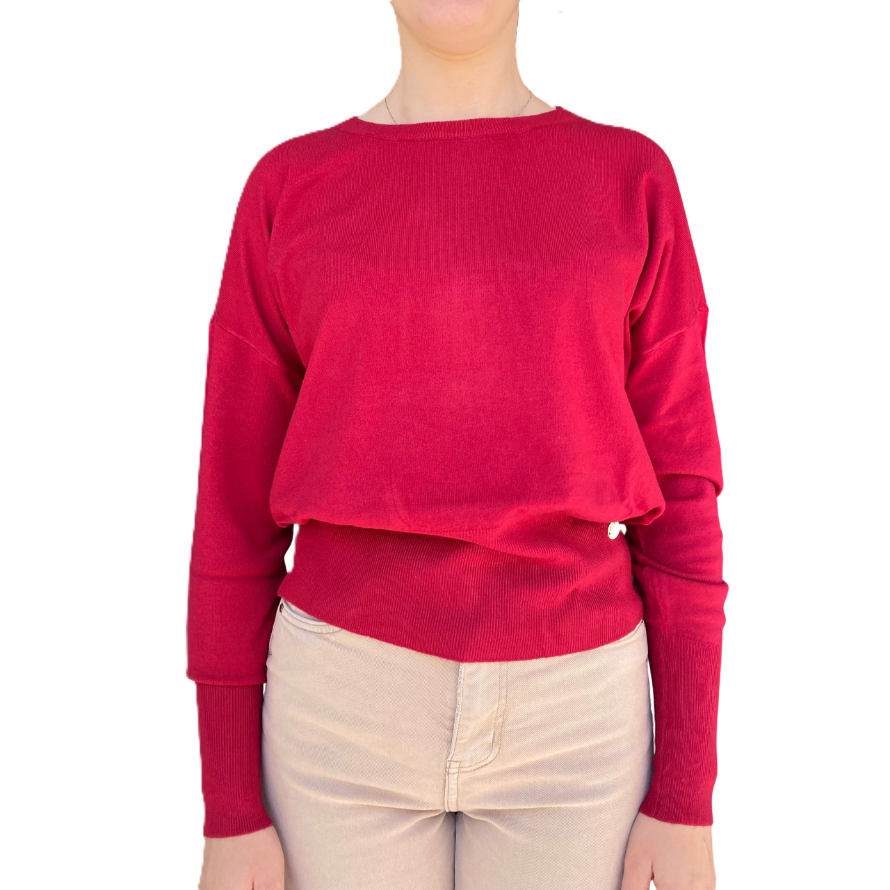 Yes Zee Maglia Donna 1043 M051 RU00 0562 Rosso