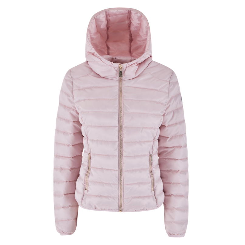 Yes Zee giubbino leggero trapuntato con cappuccio da donna 1004 J418 M600 0441 rosa