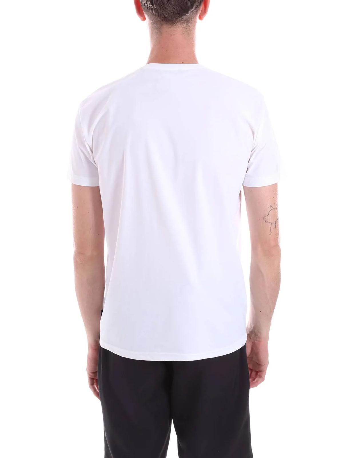 Yes Zee maglietta manica corta da uomo 0382 T778 OQ00 0101 Bianca