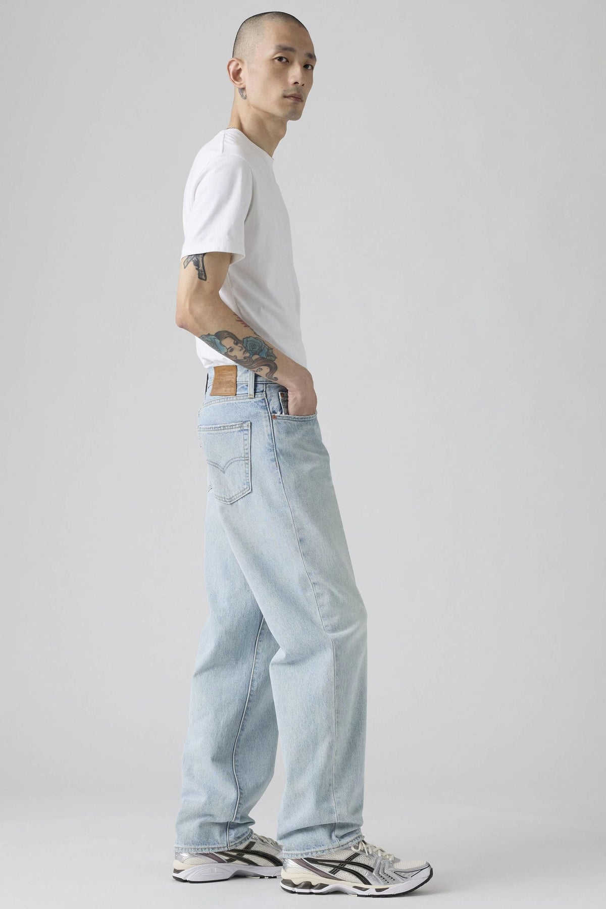 Levi's Jeans Uomo 568 Loose Straight 90370062 Azzurro - Jeans Uomo