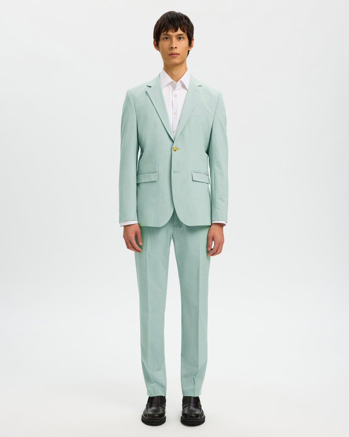 Pantalone Liam Slim Flex Aqua Grey