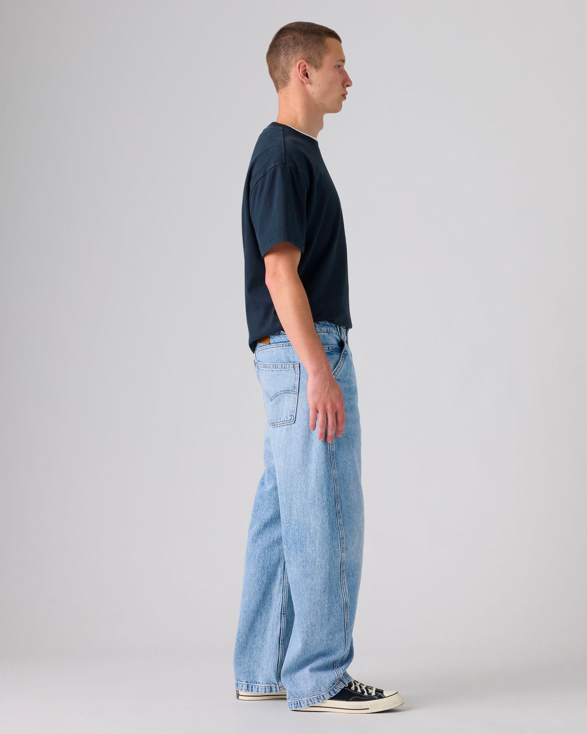 Jeans Baggy Barrel Light Indigo