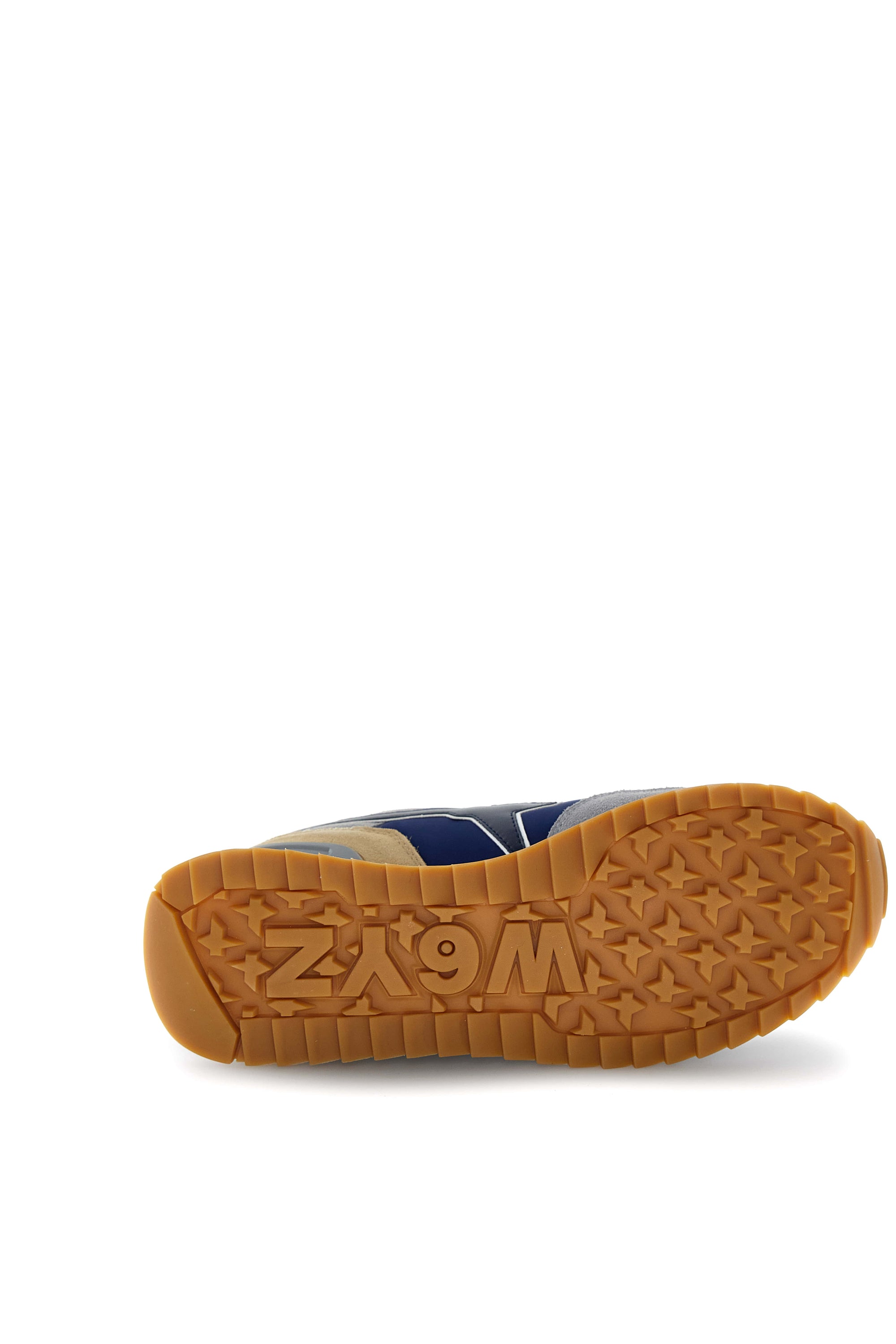 YAK-M. - Sneakers in tessuto tecnico e suede - Grigio-Navy