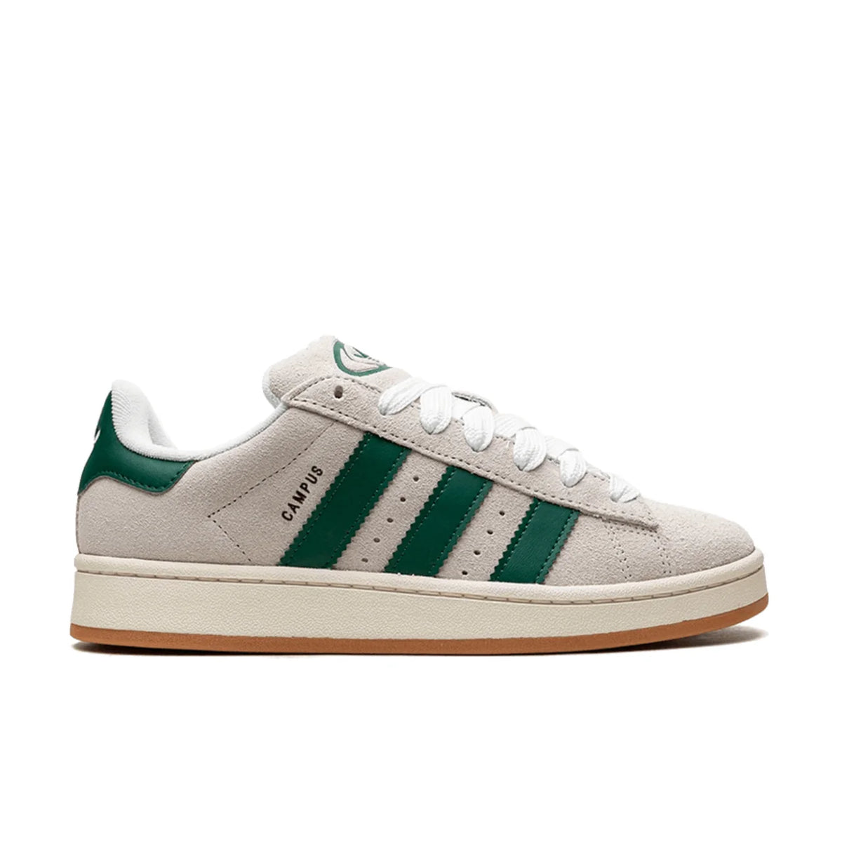 adidas Campus 00s Crystal White Dark Green