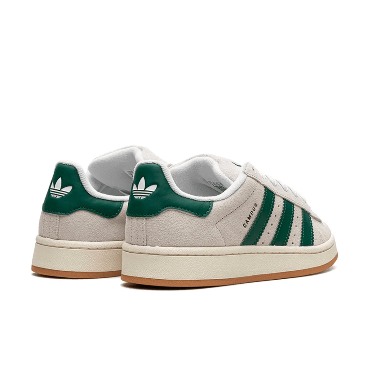 adidas Campus 00s Crystal White Dark Green