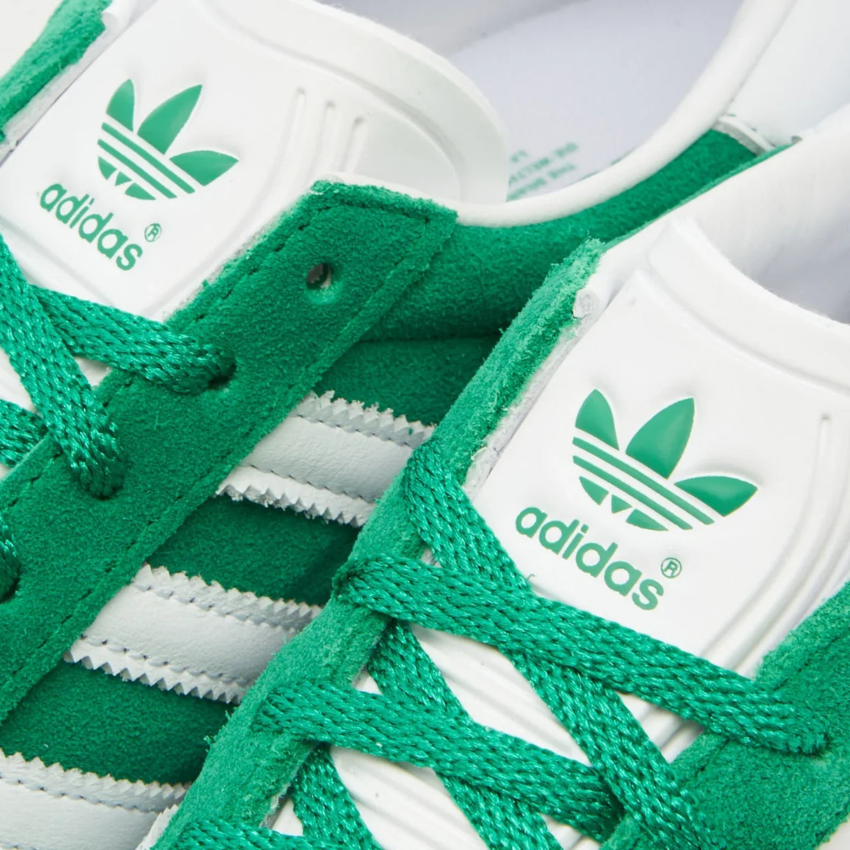 adidas Gazelle 85 Green White Gold Metallic