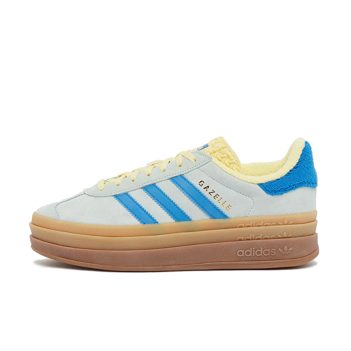 adidas Gazelle Bold Almost Blue Yellow