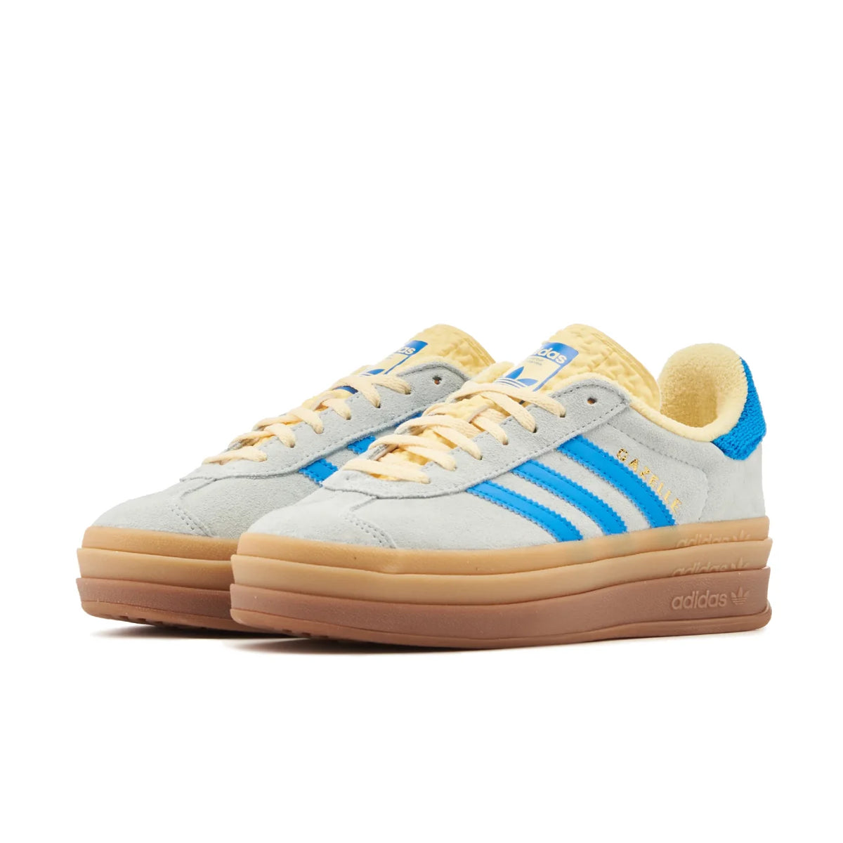 adidas Gazelle Bold Almost Blue Yellow