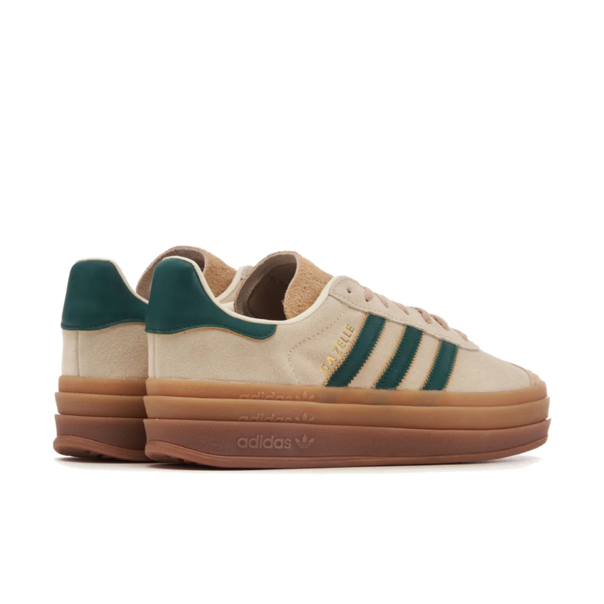 adidas Gazelle Bold Magic Beige Collegiate Green