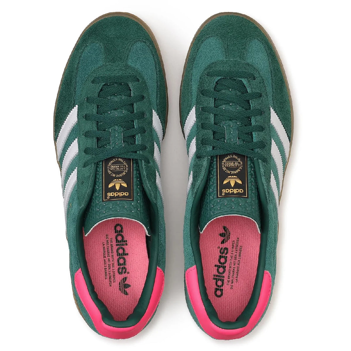 adidas Gazelle Indoor Collegiate Green Lucid Pink