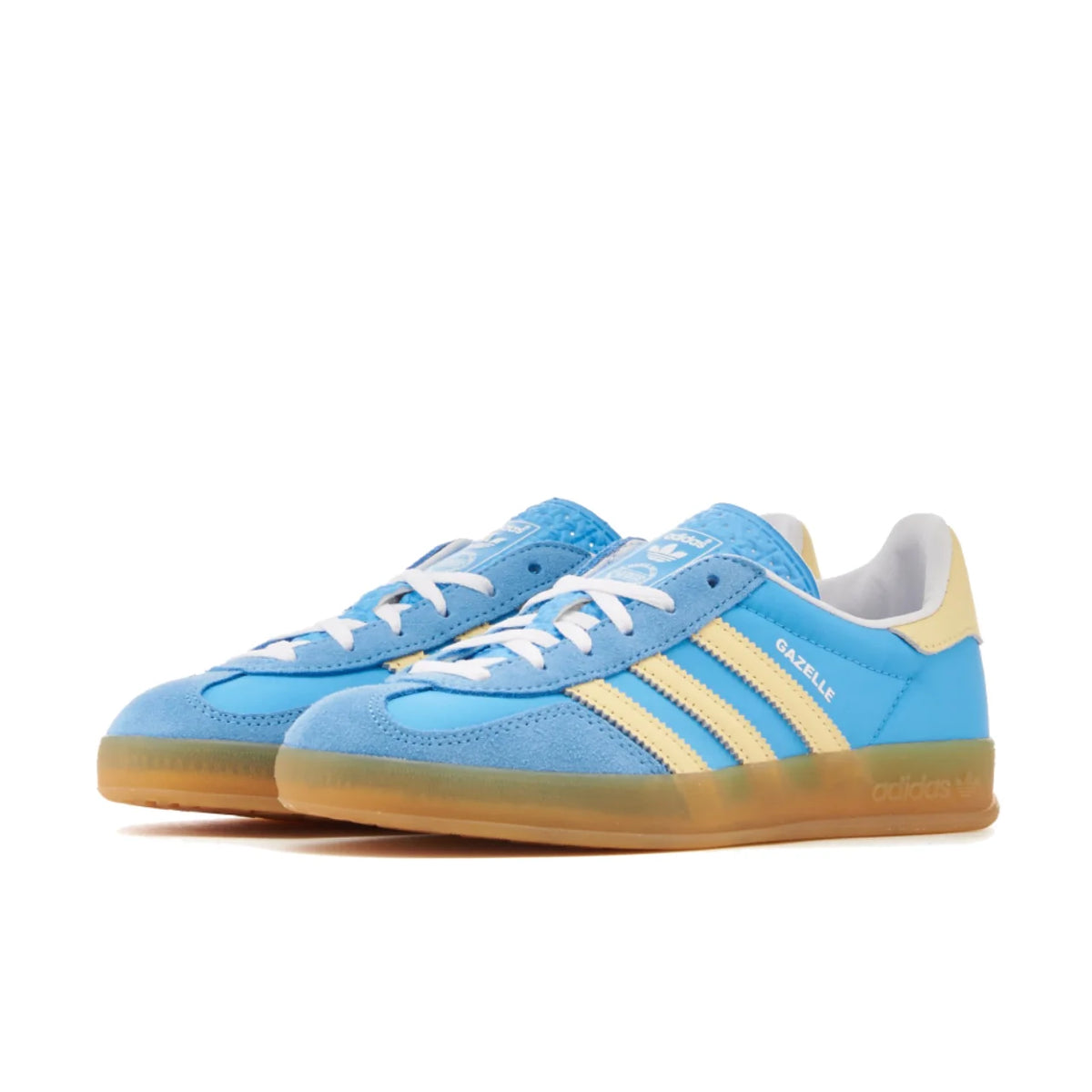 adidas Gazelle Indoor Semi Blue Burst Almost Yellow