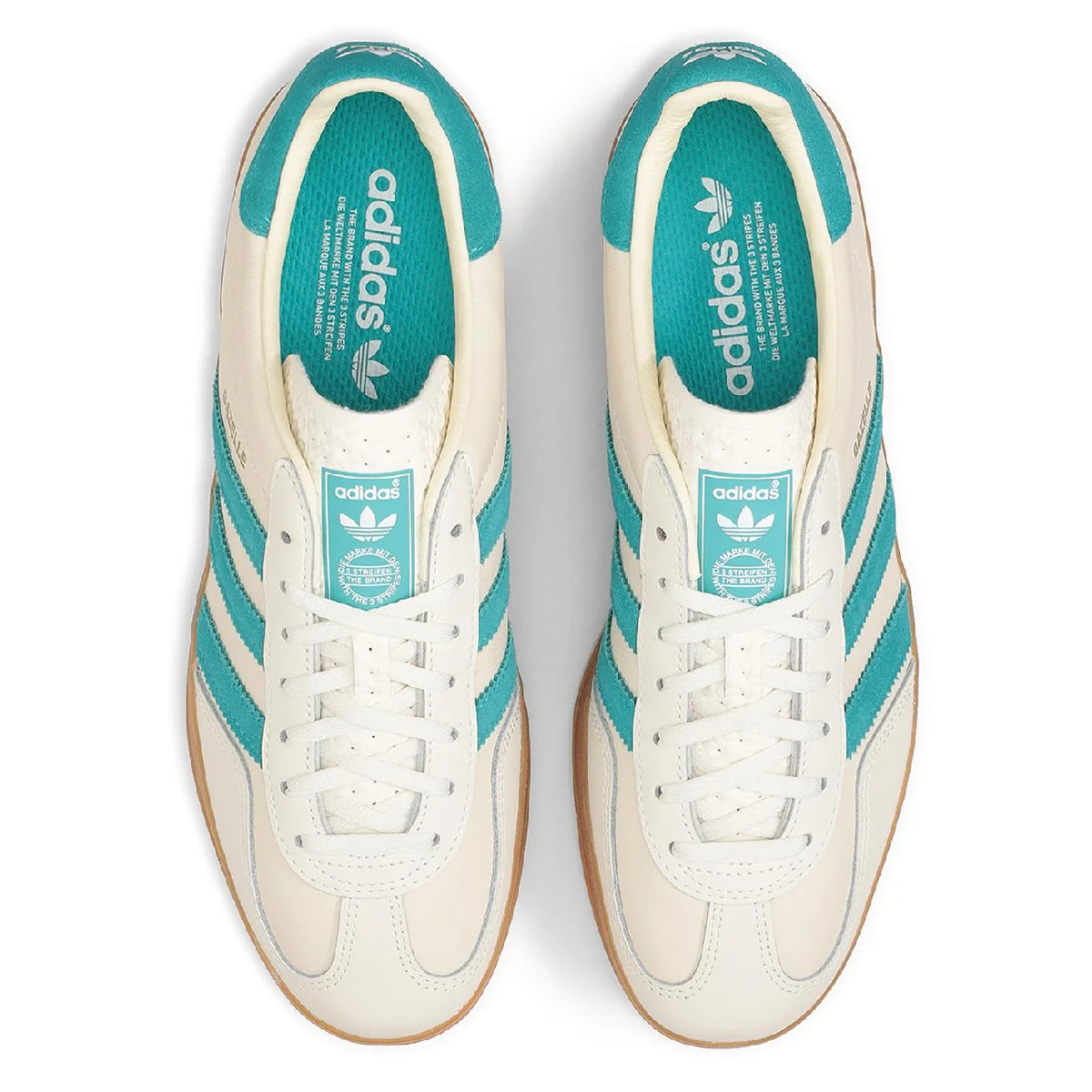adidas Gazelle Indoor Turqoise Chalk White