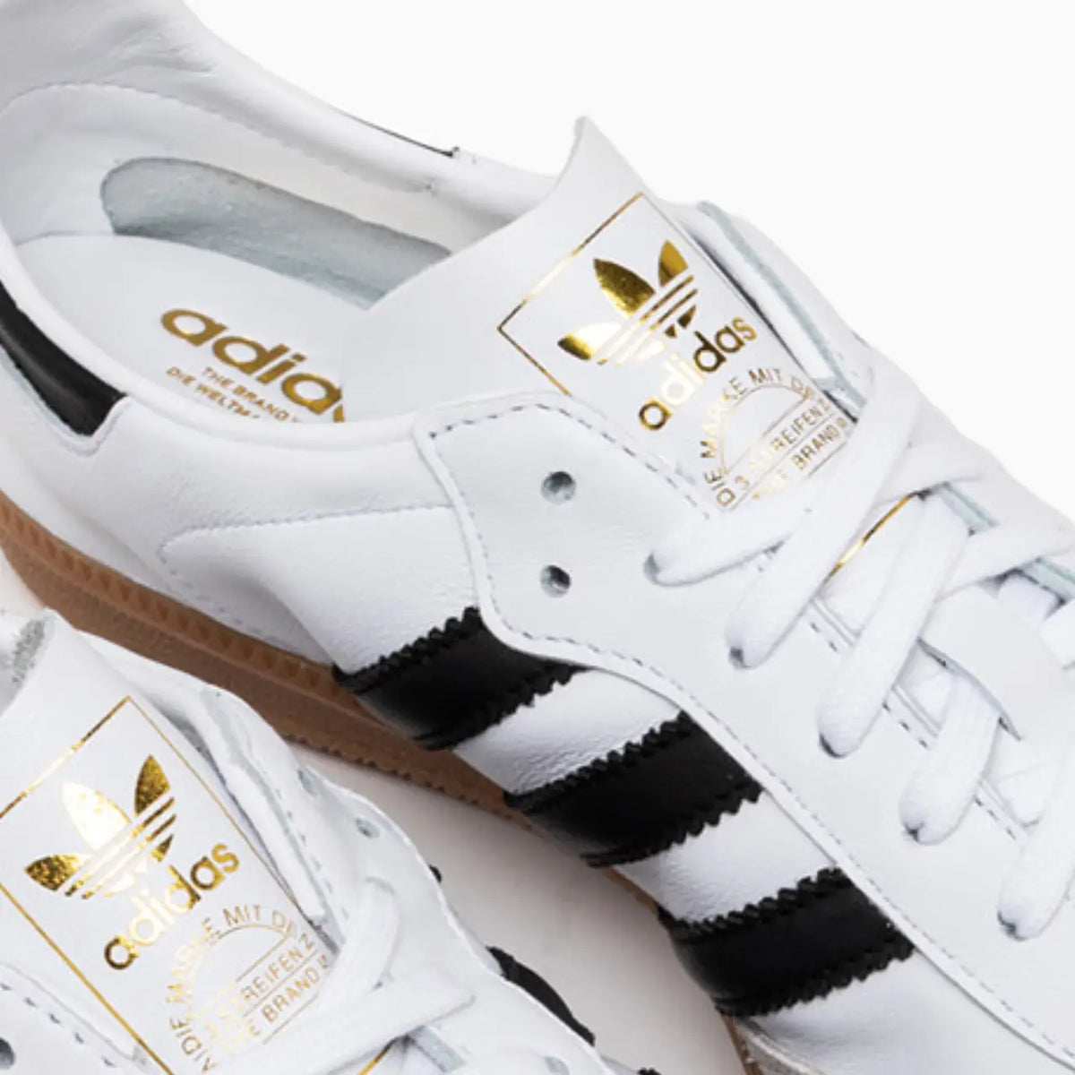 adidas Samba Decon White Black Gum