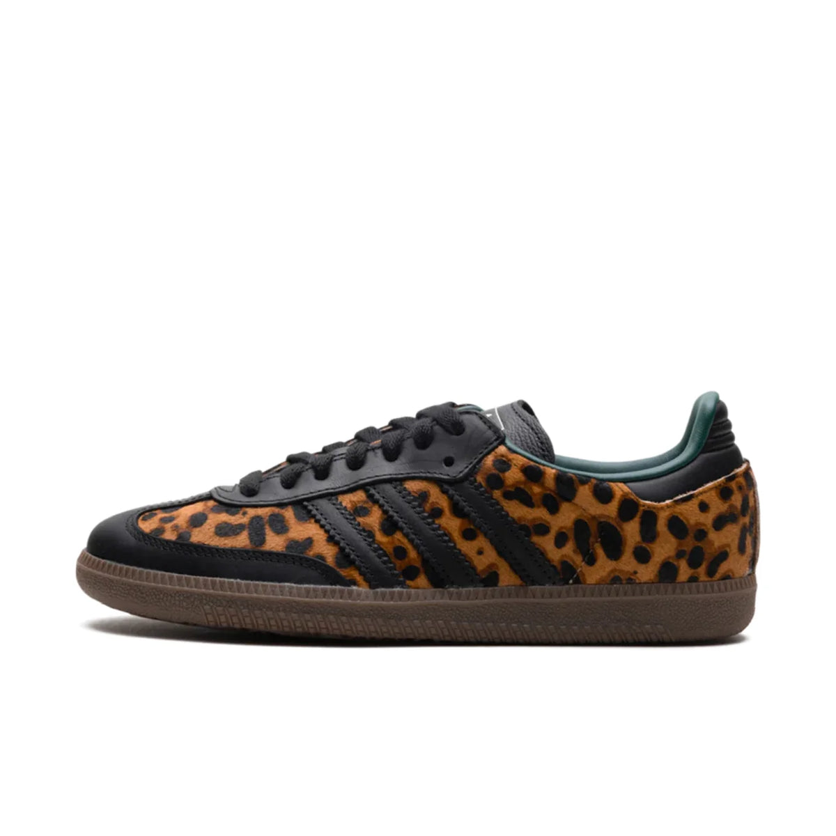 adidas Samba OG Black Green Leopard
