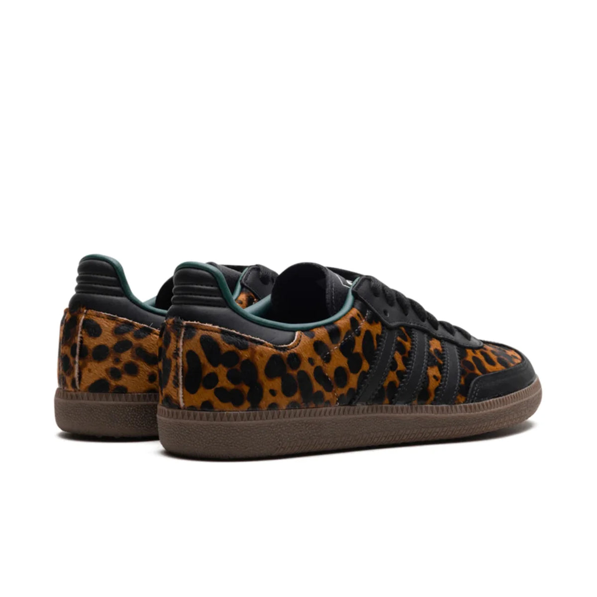 adidas Samba OG Black Green Leopard