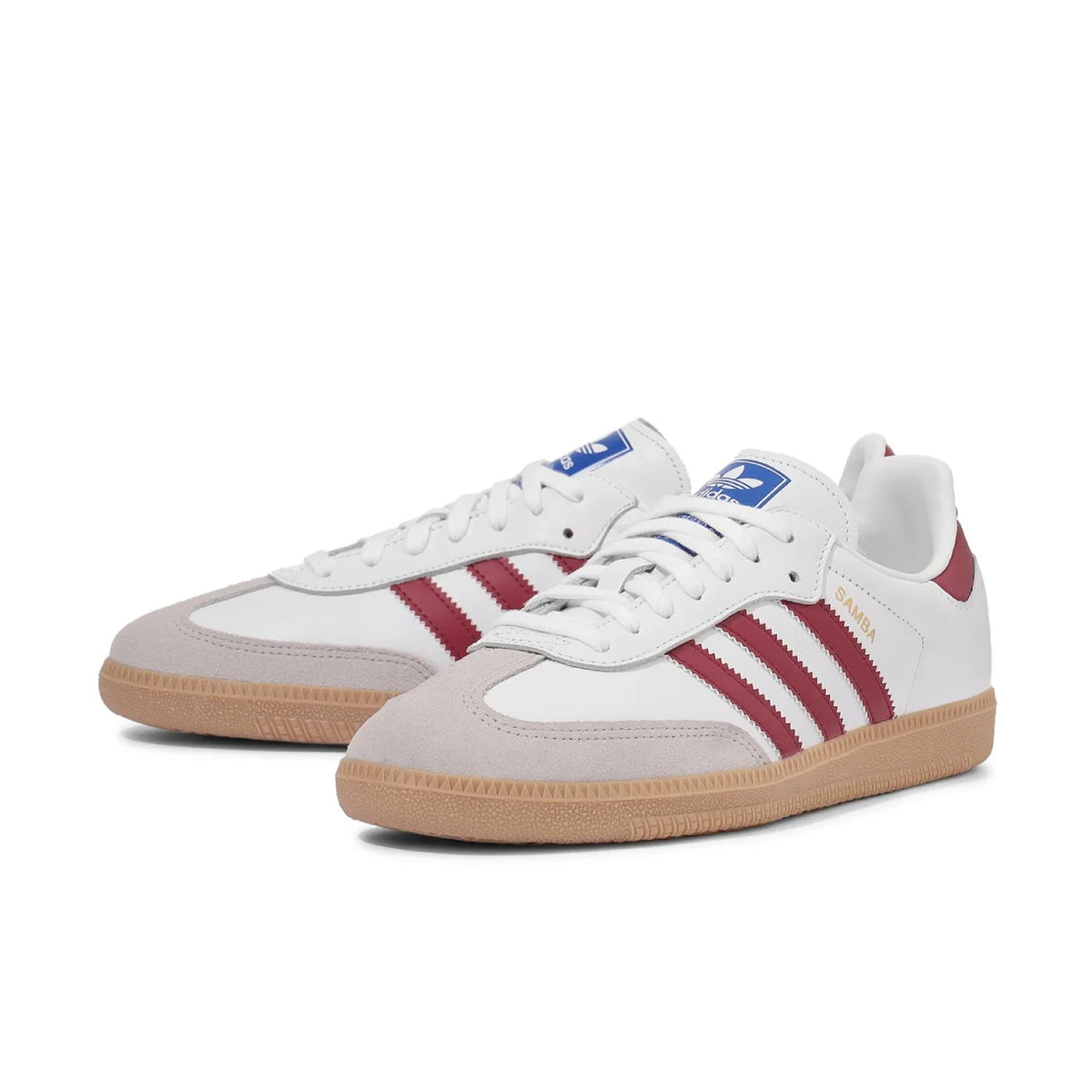 adidas Samba OG White Burgundy Gum