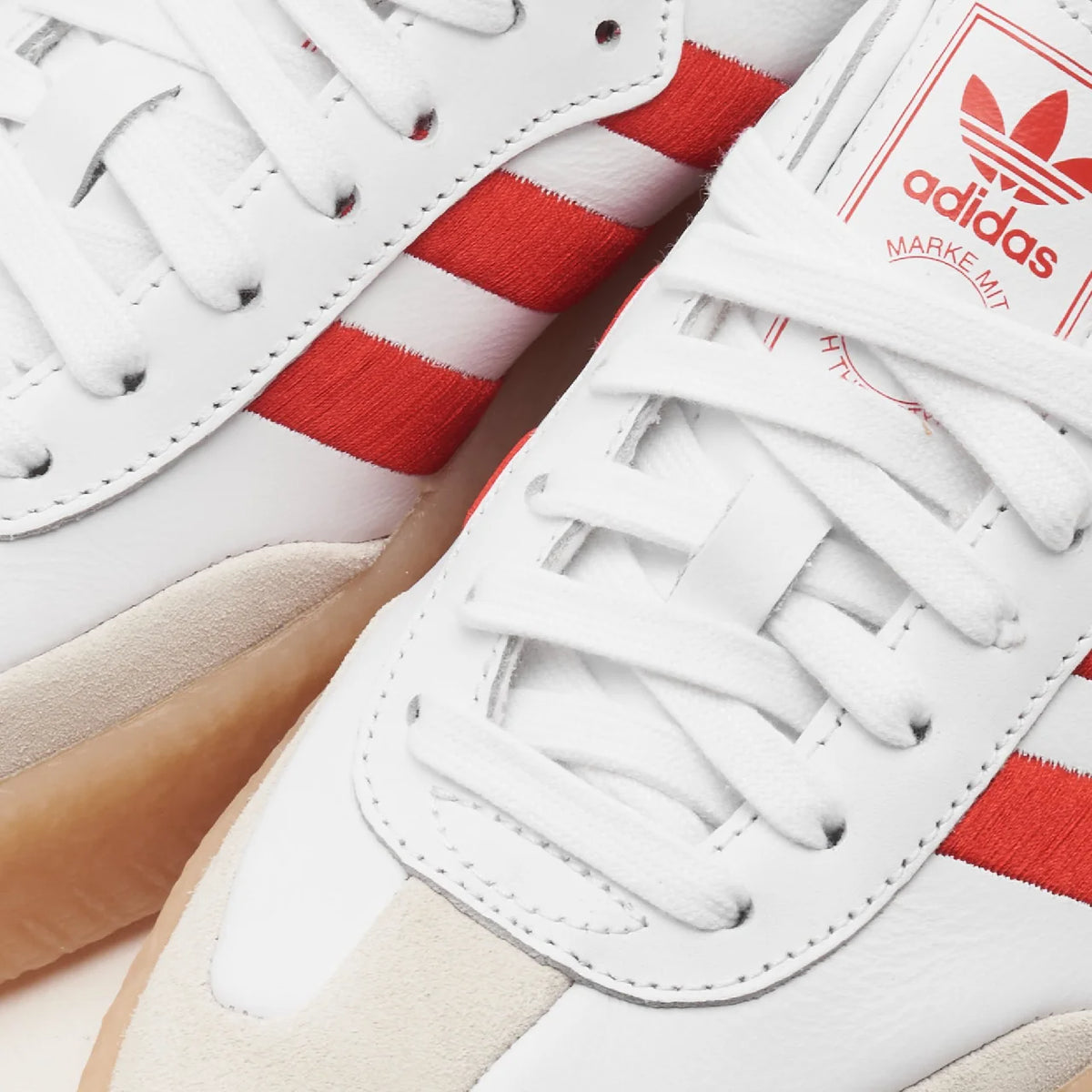 adidas Sambae White Better Scarlet Gum