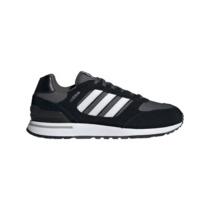 Adidas Men's Sneakers Run 80S GV7302 core black-cloud white-grey six