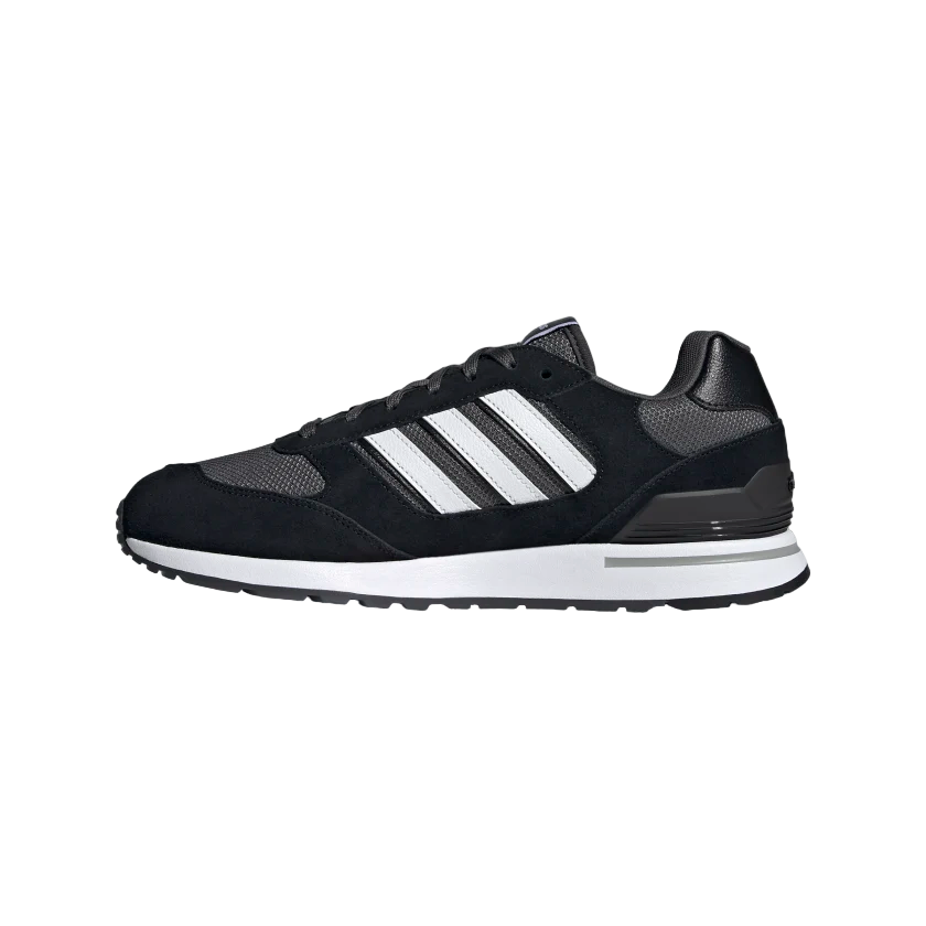 Adidas Men's Sneakers Run 80S GV7302 core black-cloud white-grey six