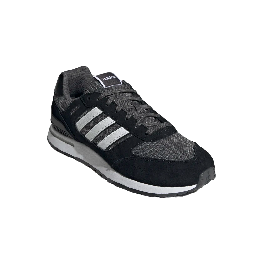 Adidas Men's Sneakers Run 80S GV7302 core black-cloud white-grey six