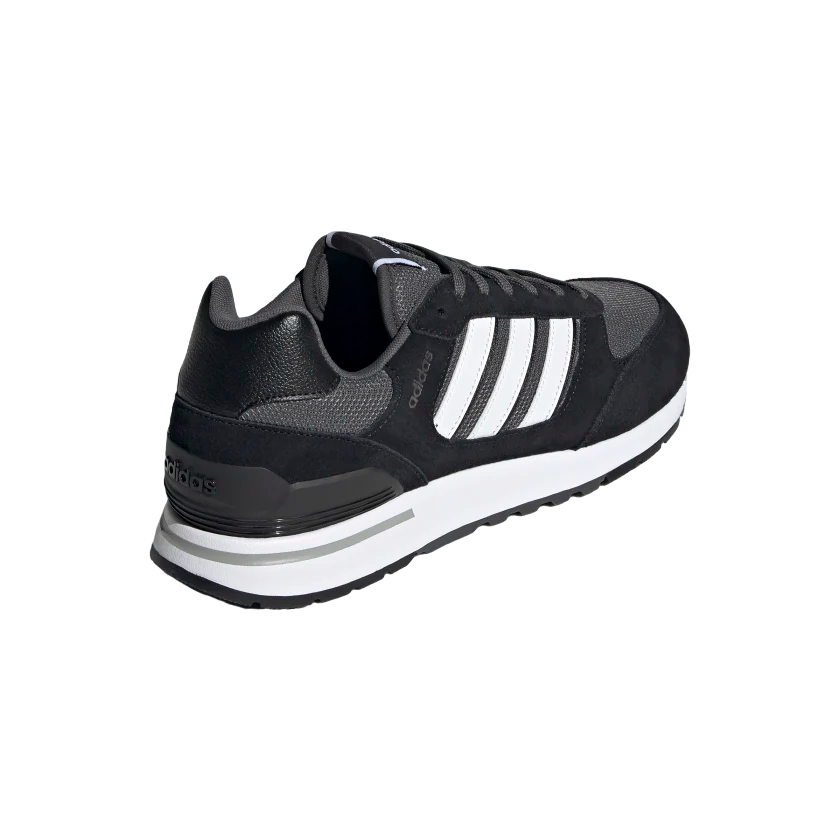 Adidas Men's Sneakers Run 80S GV7302 core black-cloud white-grey six