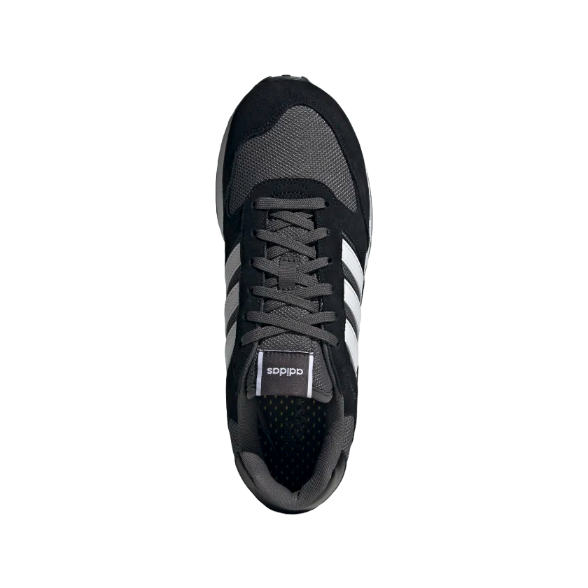 Adidas Men's Sneakers Run 80S GV7302 core black-cloud white-grey six
