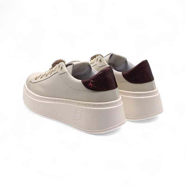 SNEAKERS DONNA GIO+ PIA 250A COMBI LATTE/BOTTONI