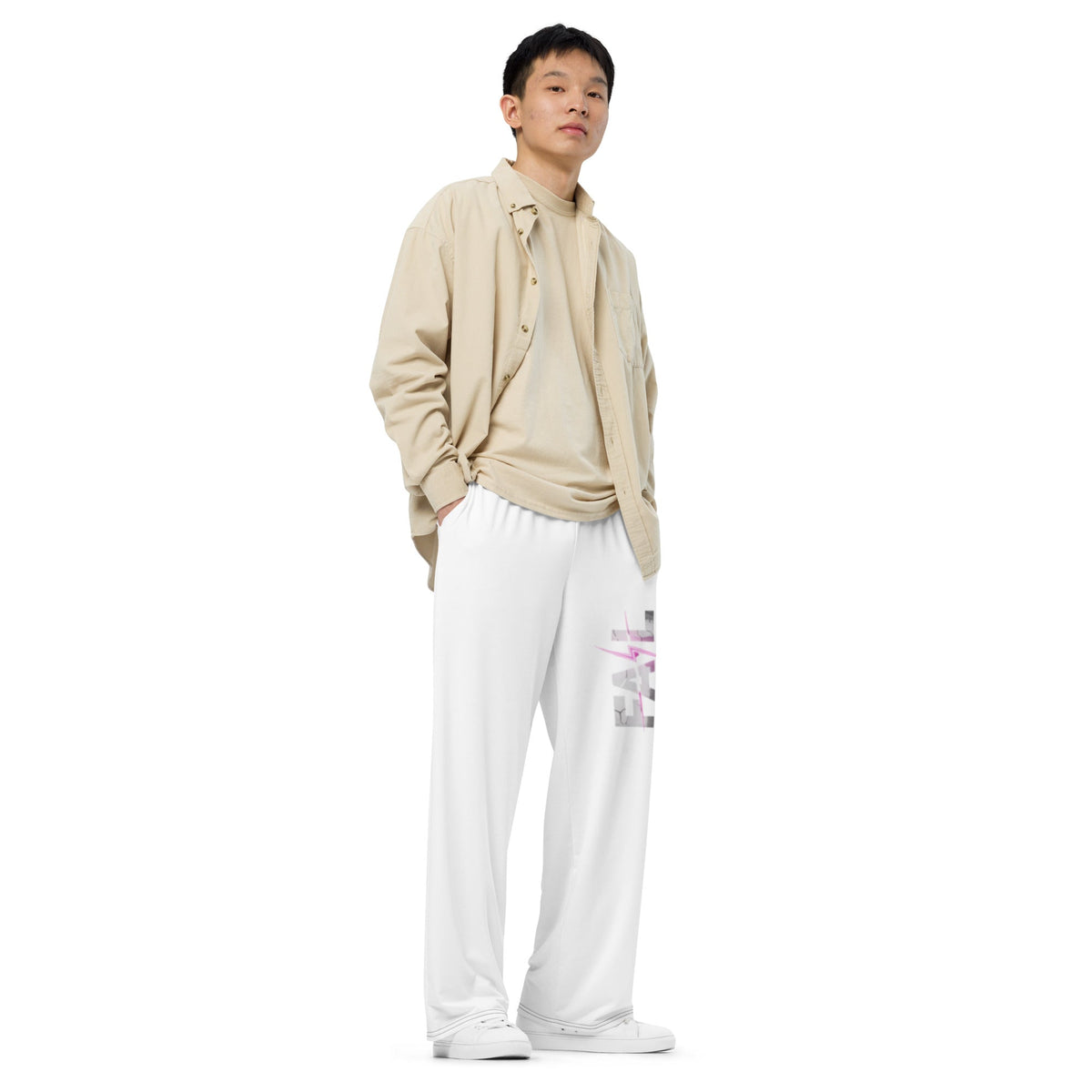 Pantaloni Larghi Unisex “Chill Mode” 😎 | FAIL Streetwear – Comfort da Pigiama, Stile da Strada