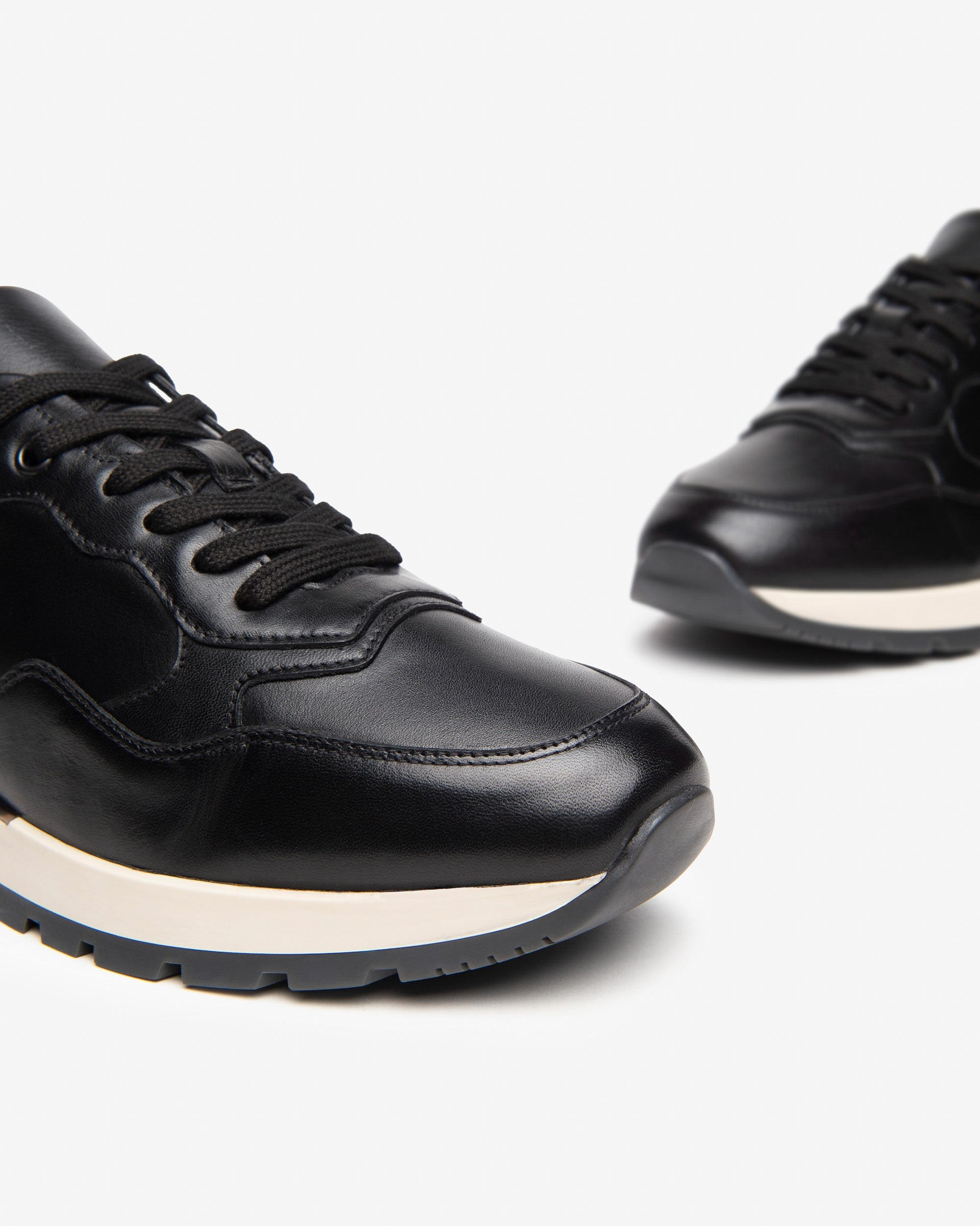 NeroGiardini Sneakers Uomo in Pelle Nera I400421U-100