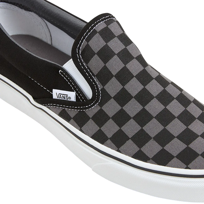 Vans Classic Slip-On Unisex Sneakers Nero Grigio Checkerboard - VN000EYEBPJ