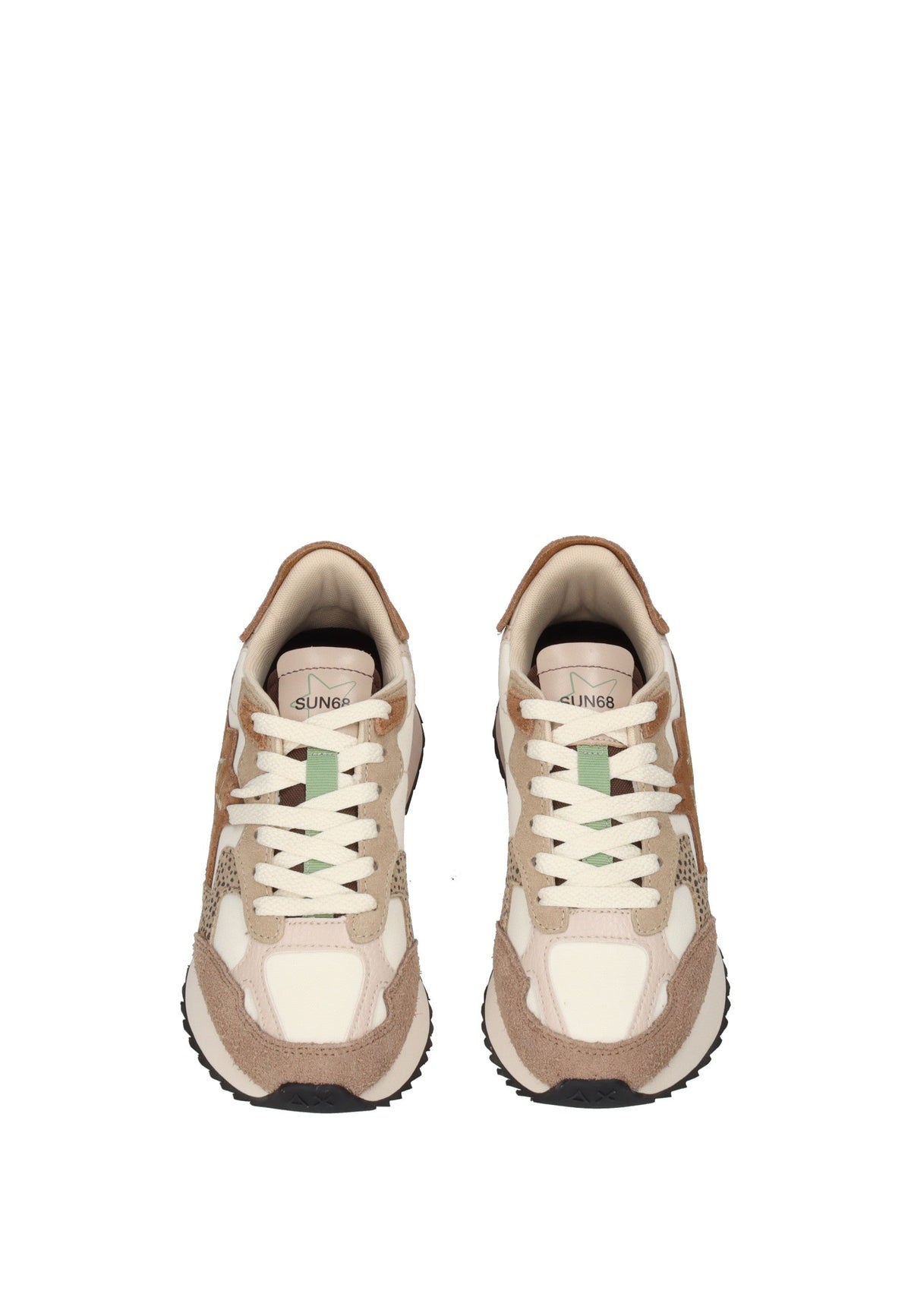 SUN68 Stargirl Multicolor Z46222 Beige - Sneakers