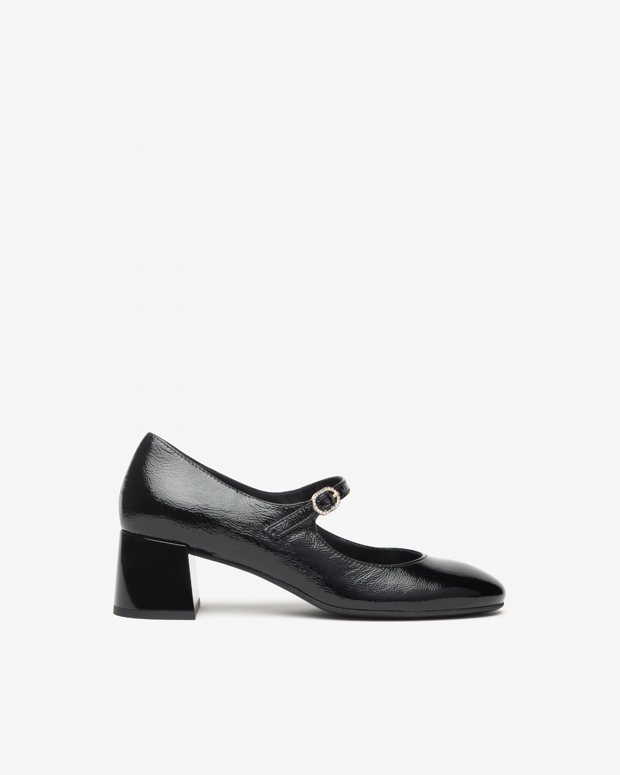 Décolleté Donna in Vernice Nero
