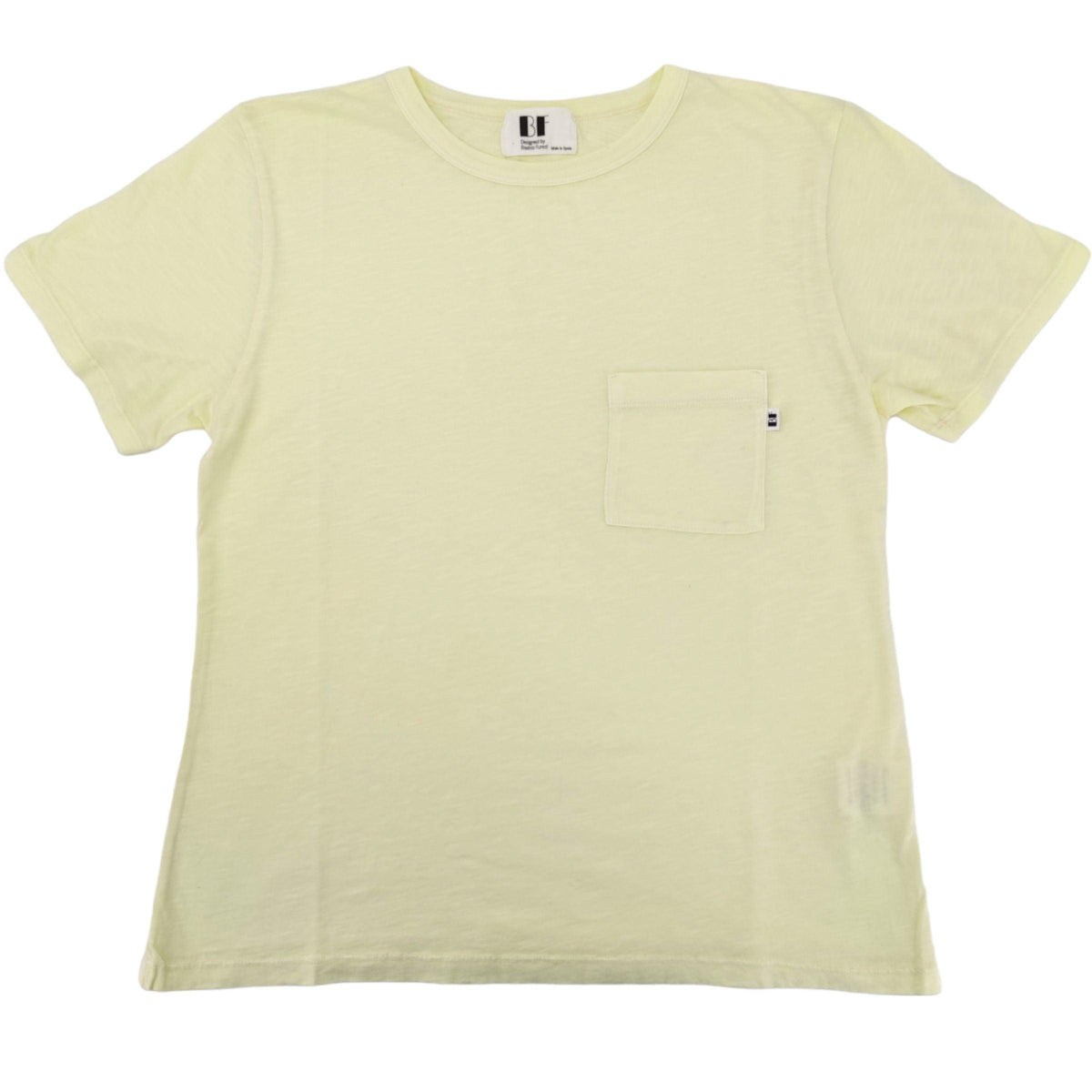 T-shirt Pocket Donna Lime