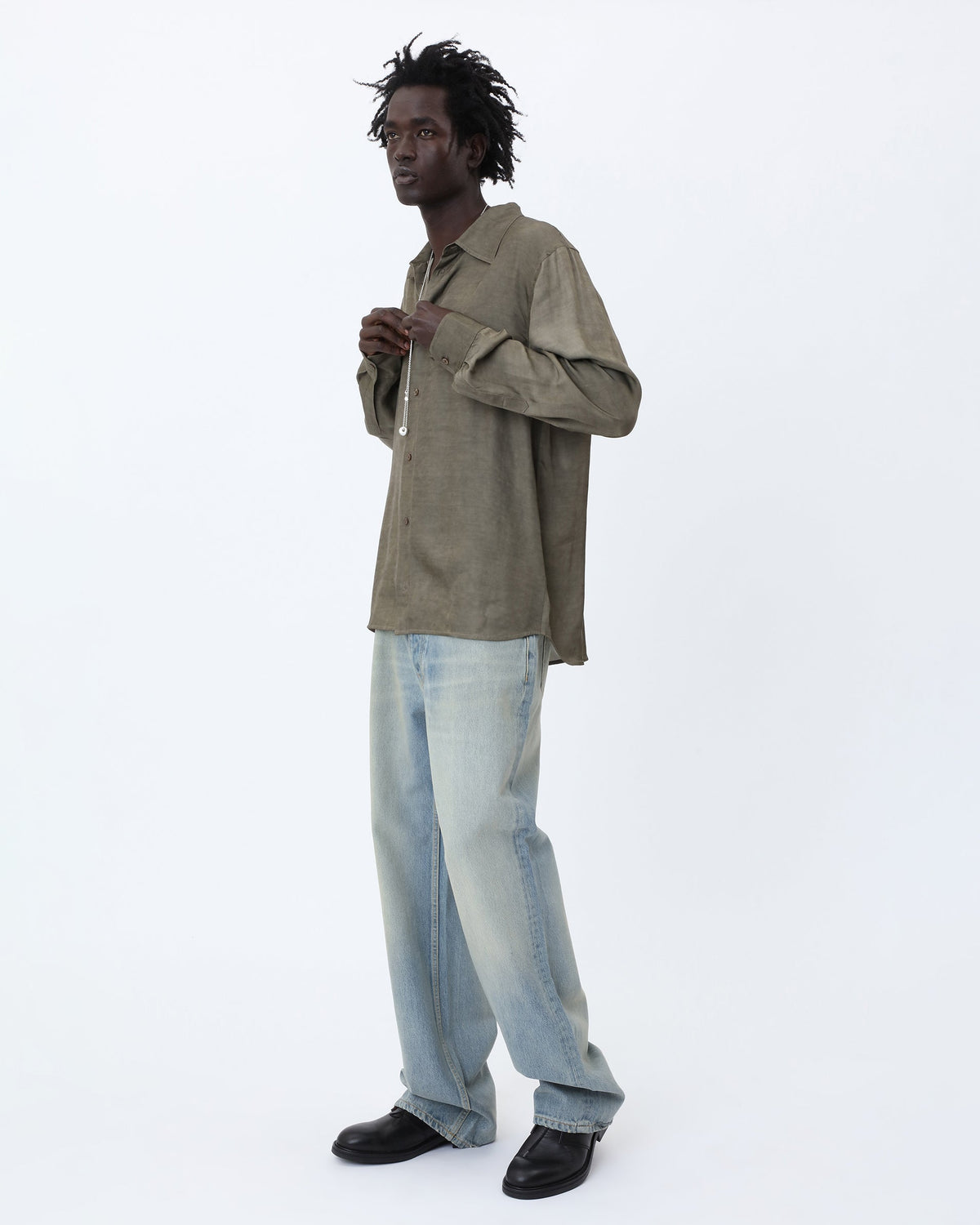 Camicia Adriel Dusky Green