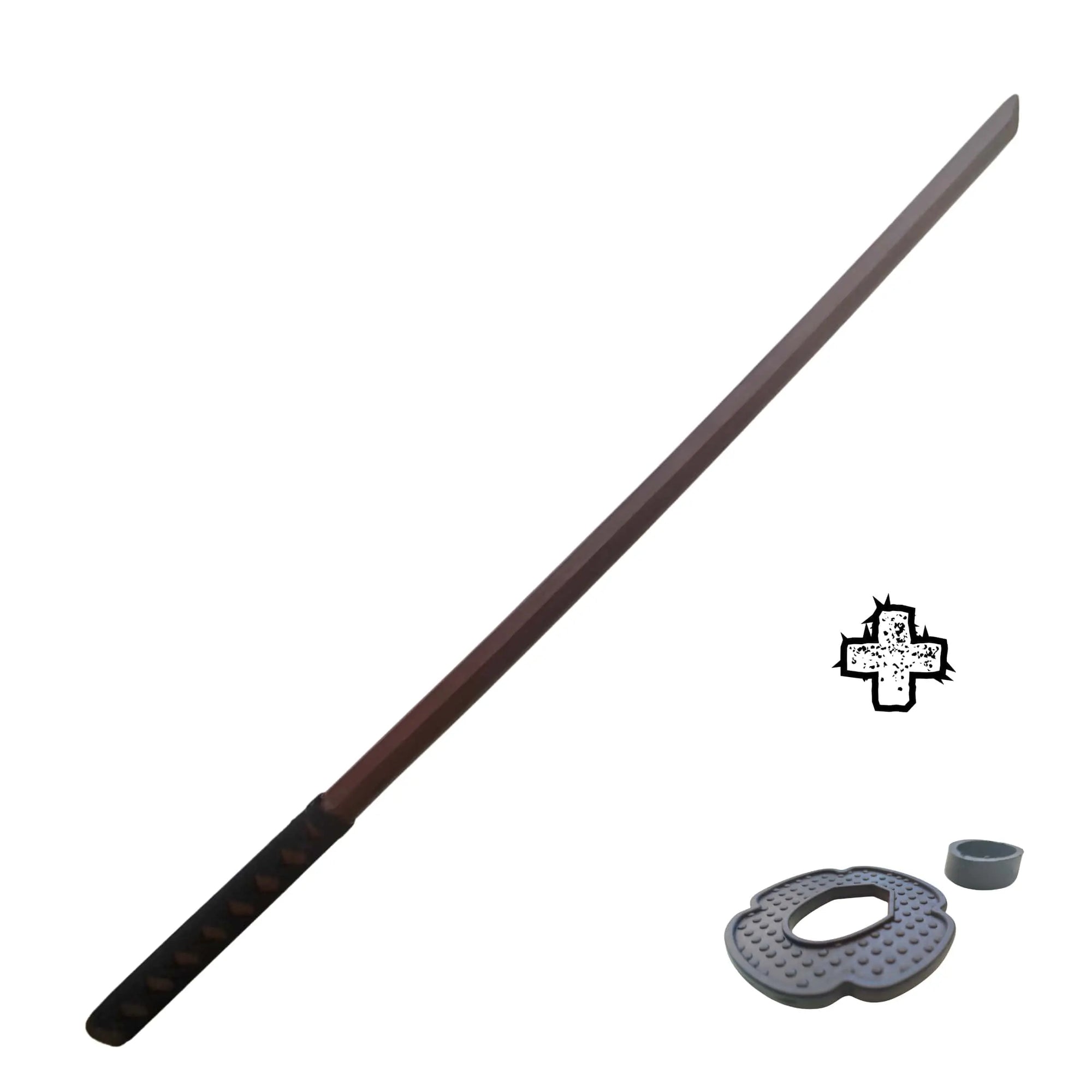 Bokken in legno con Tsuka Suburito Bokuto - Allenamento per Aikido, Iaido, Kobudo, Kendo, Kenjutsu Katori Shinto ryu