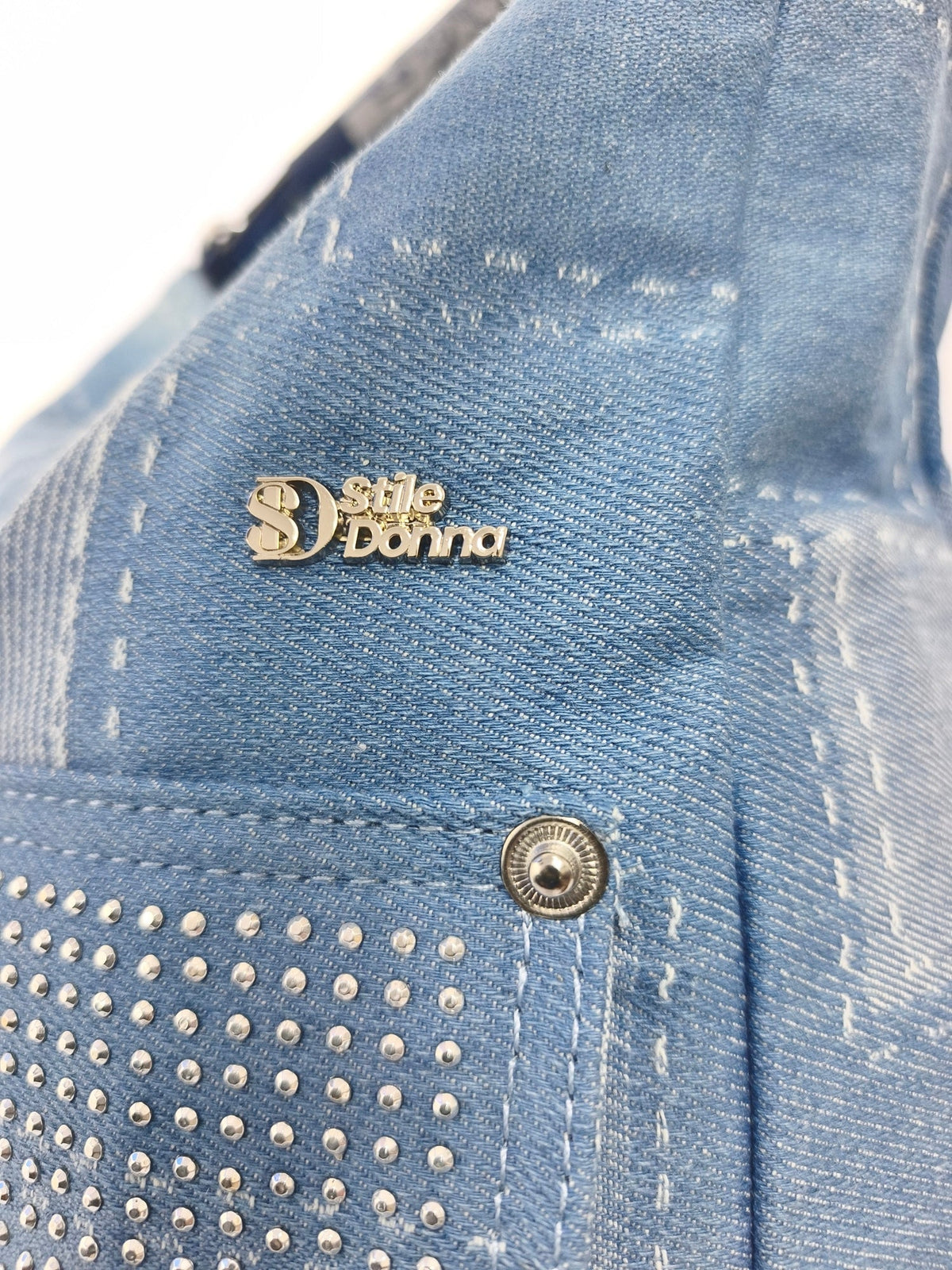 Borsa a Spalla in Denim Urban Edge