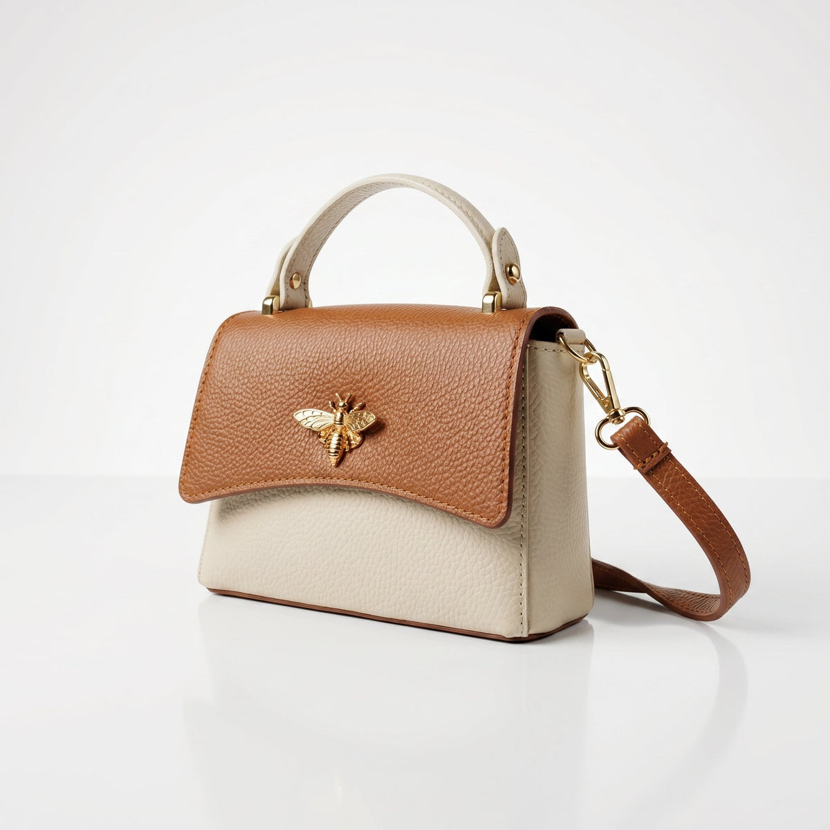 Borsa Farfalla in Vera Pelle