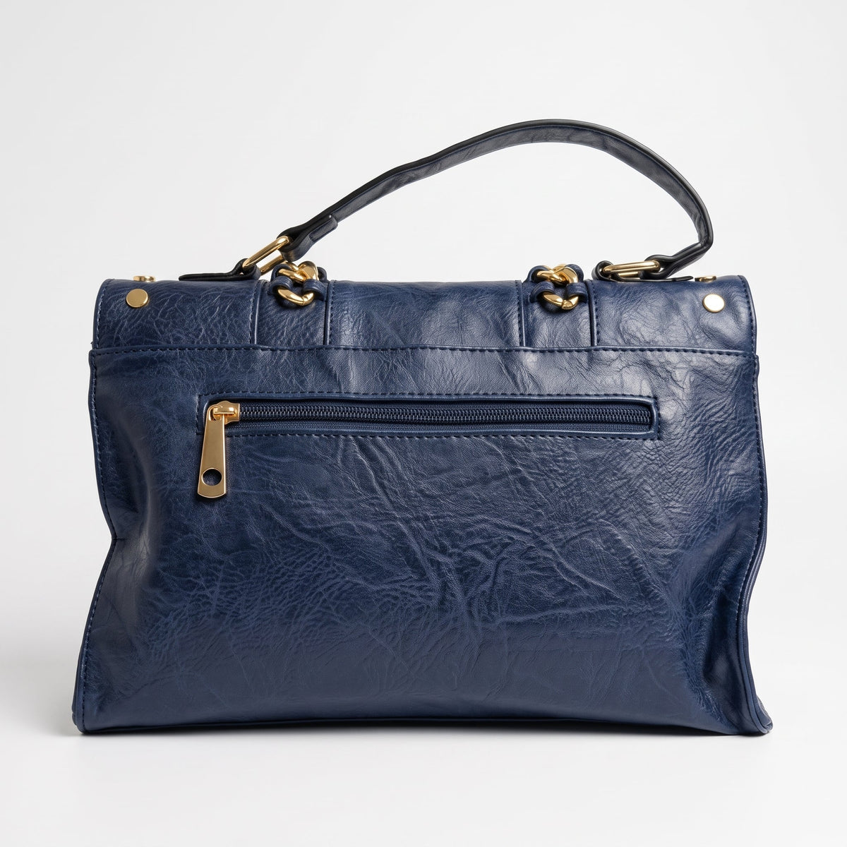 Borsa in Ecopelle Dettagli Dorati