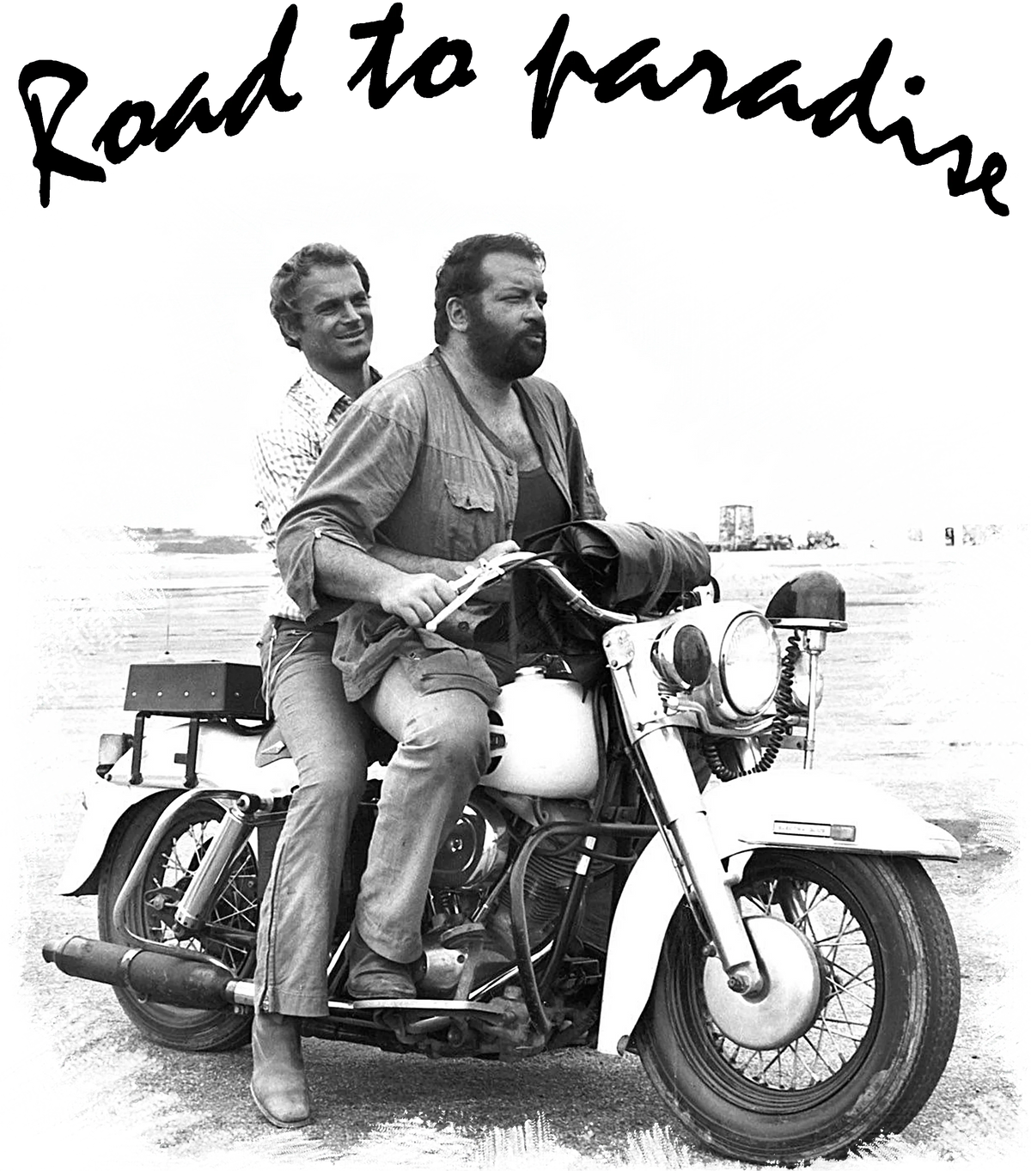 Bud Spencer &amp; Terence Hill - T-Shirt Moto The Legend