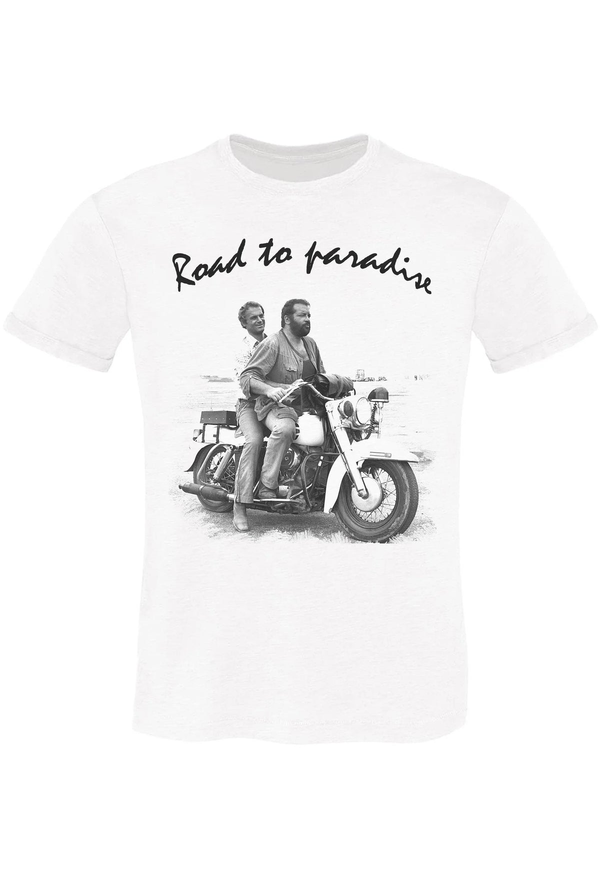 Bud Spencer &amp; Terence Hill - T-Shirt Moto The Legend
