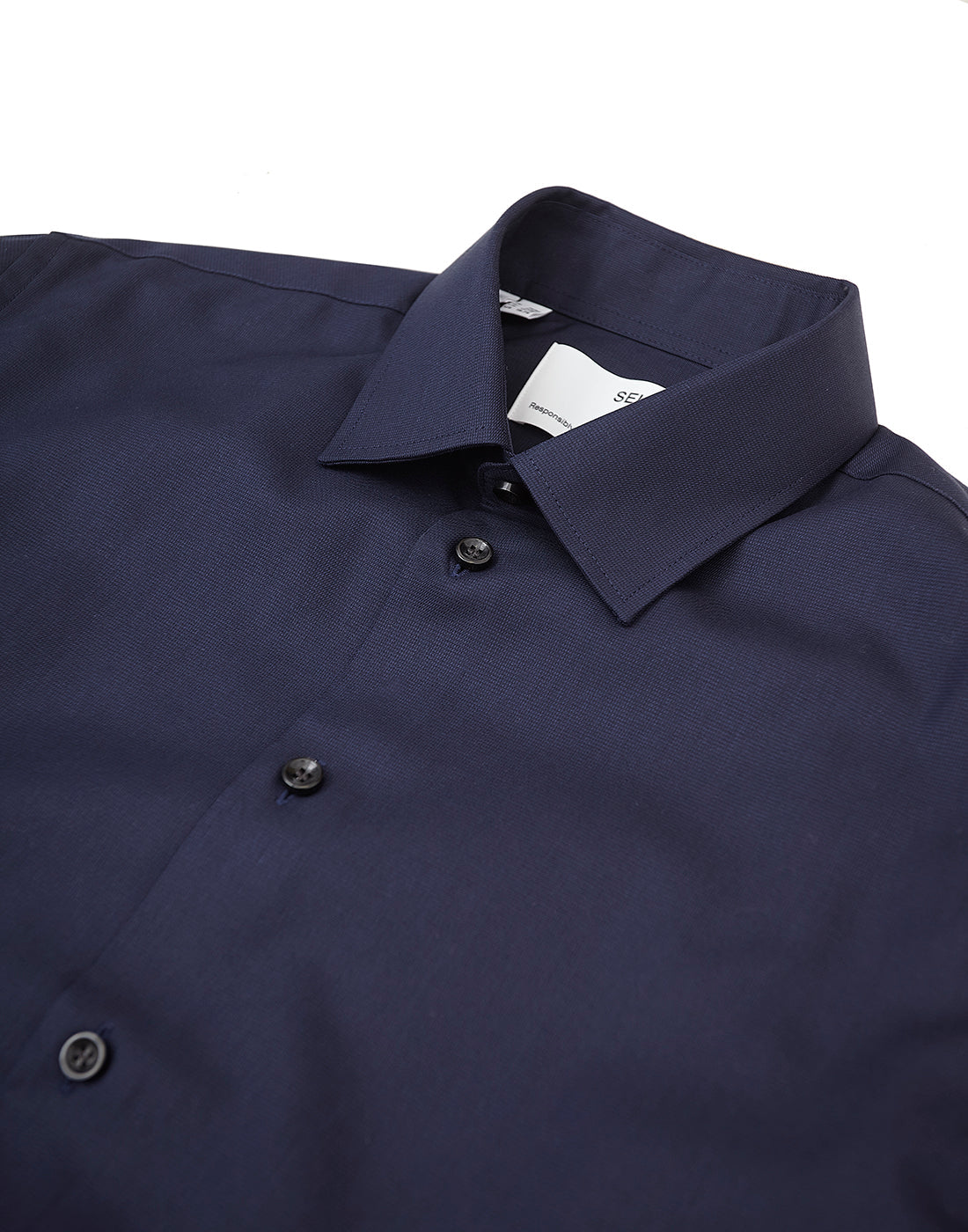 Camicia a maniche lunghe Ethan Blu