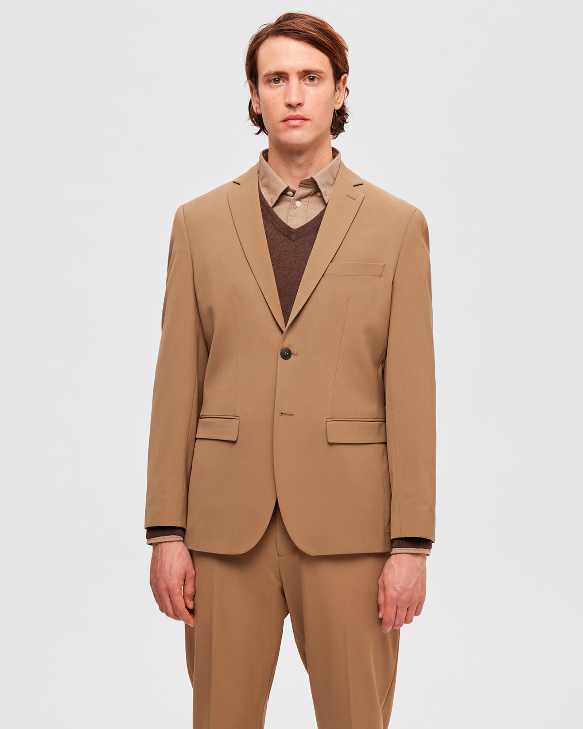 Blazer Liam Slim Flex Camel